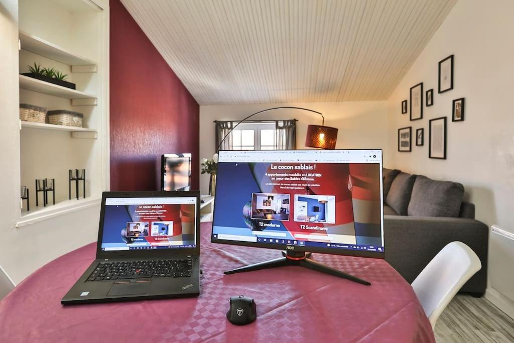 Le Cosy T2 Hypercentre ! Parking Inclus Et La Plage A 2 Min ! Les Sables-dʼOlonne Exterior foto